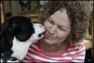 Elizabeth Severino with dog